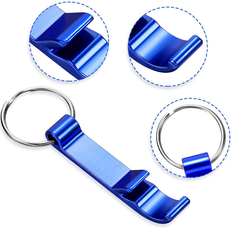 Aluminum can beer bottle opener