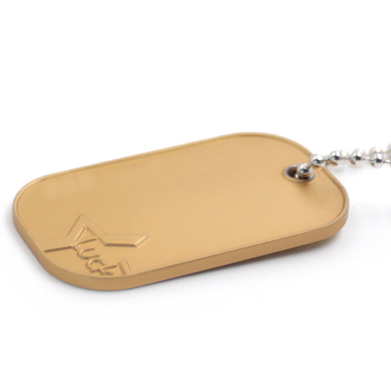Manufacturer custom Lucky love metal dog tag