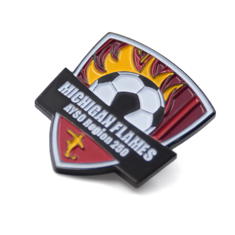 Football Club Soft Enamel Pin