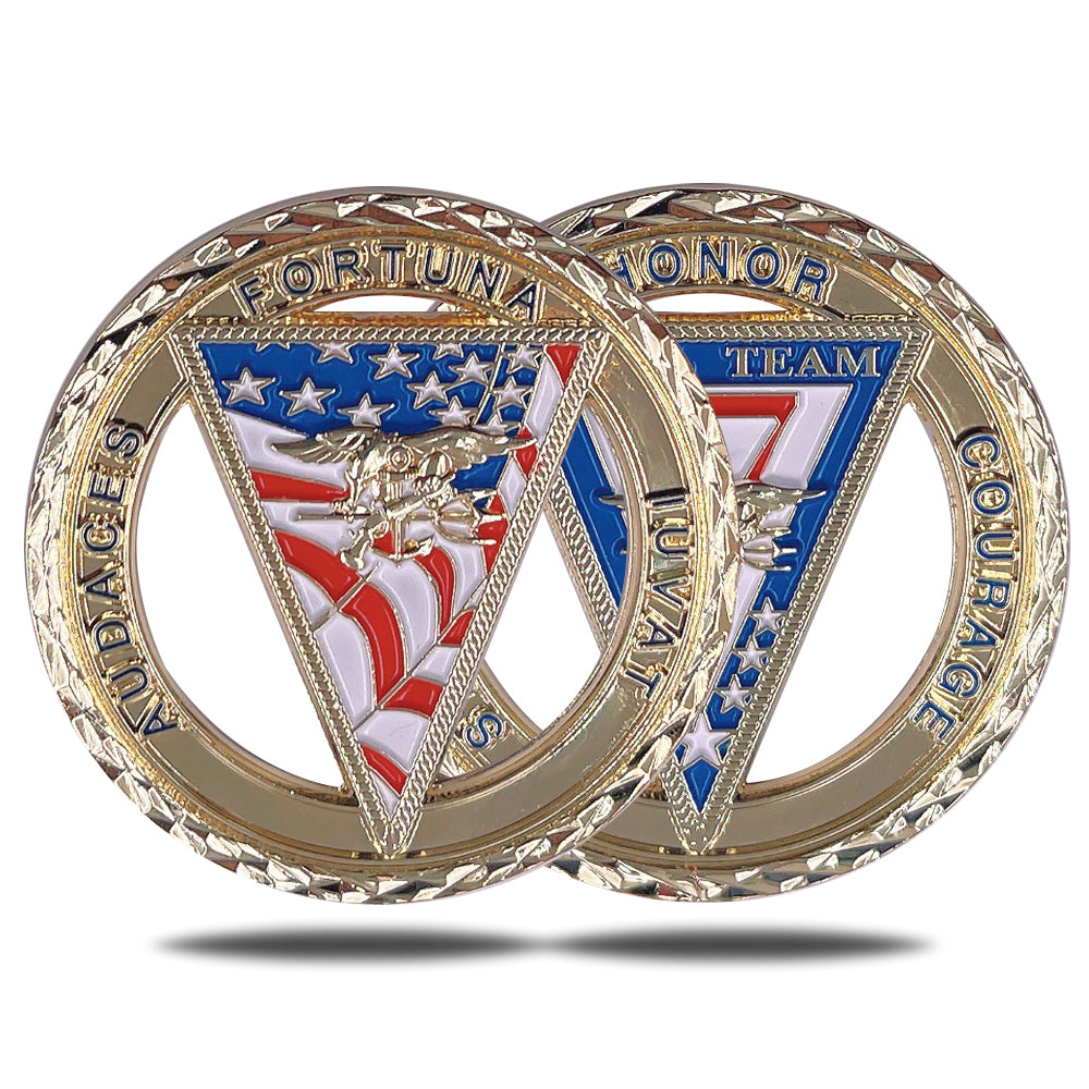 Metal Police Challenge Coin