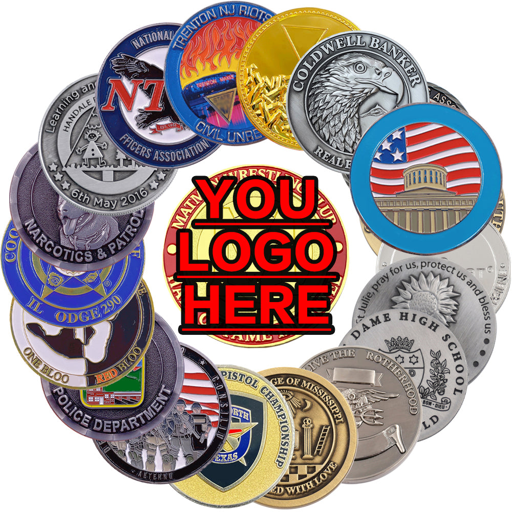 Metal Police Challenge Coin