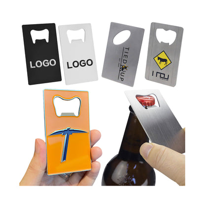 Customized logo credit card bottle opener