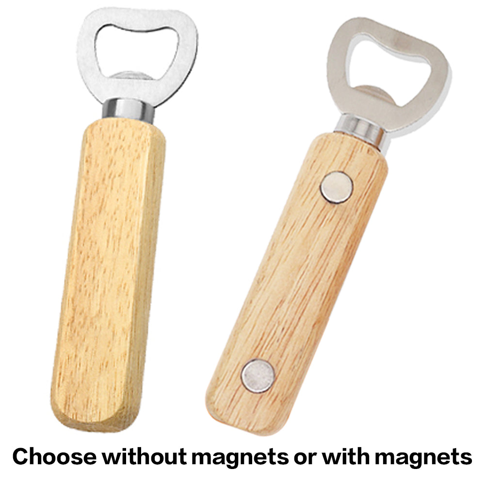 Wholesale wooden beer bottle opener