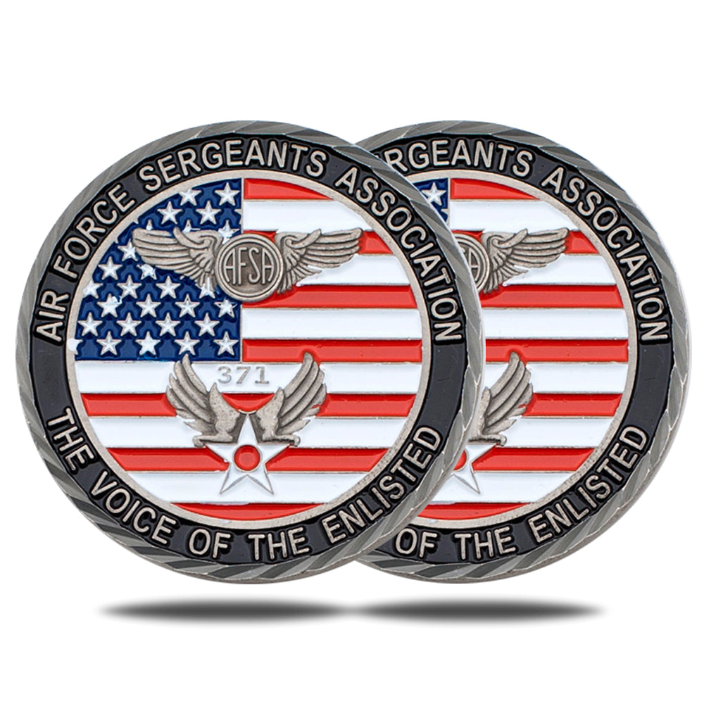 Custom logo metal challenge coin