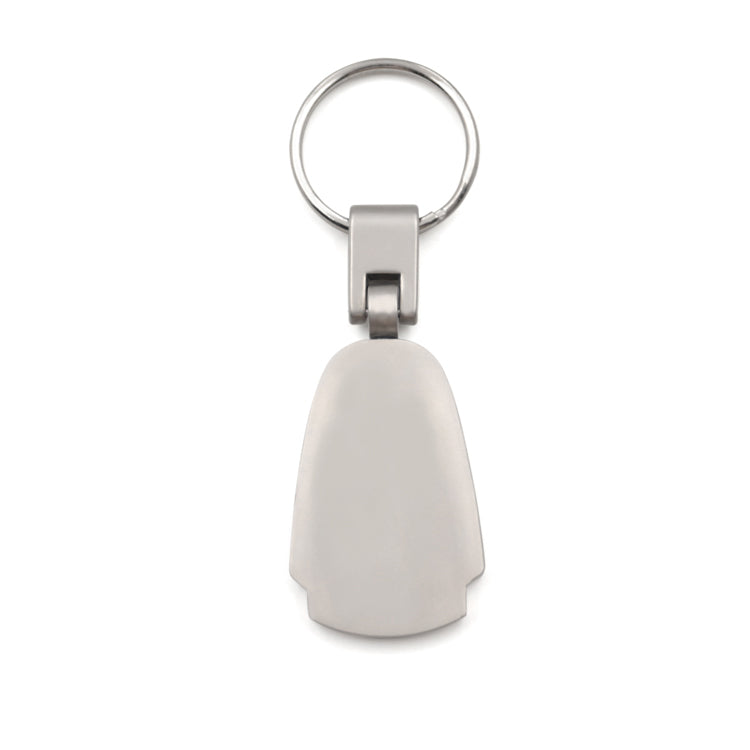 Customized logo sublimation blank metal keychain