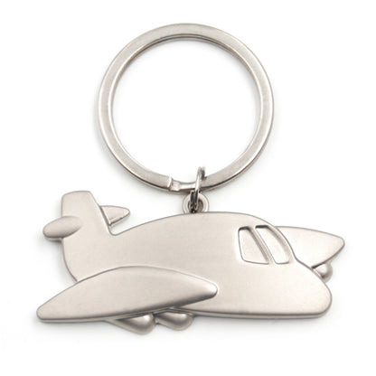 Die cast aircraft metal keychain