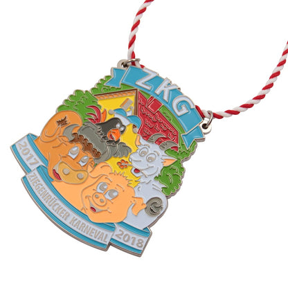 Wholesale price enamel animal activity medal