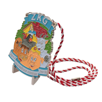 Wholesale price enamel animal activity medal