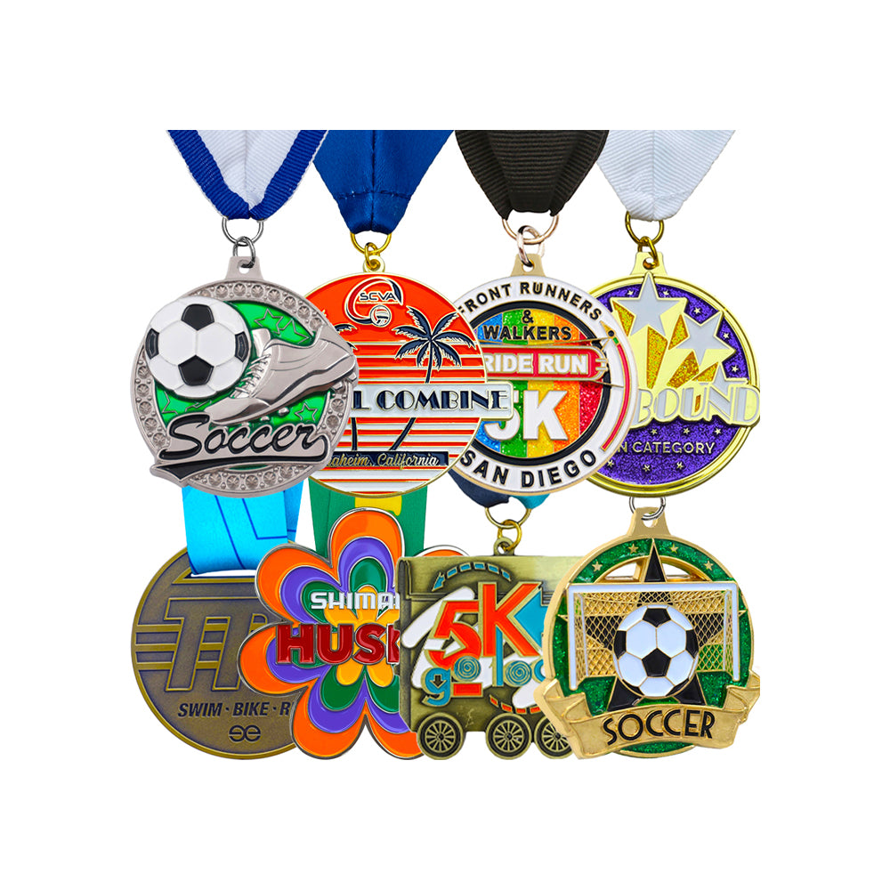 Wholesale custom logo metal sports medals