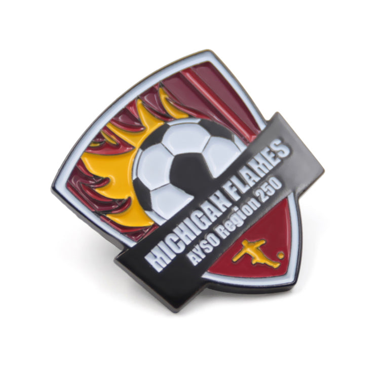 Football Club Soft Enamel Pin