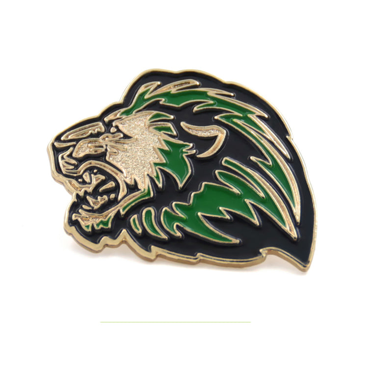 Manufacturer Custom Metal Lion Enamel Lapel Pin