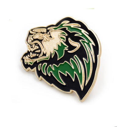 Manufacturer Custom Metal Lion Enamel Lapel Pin