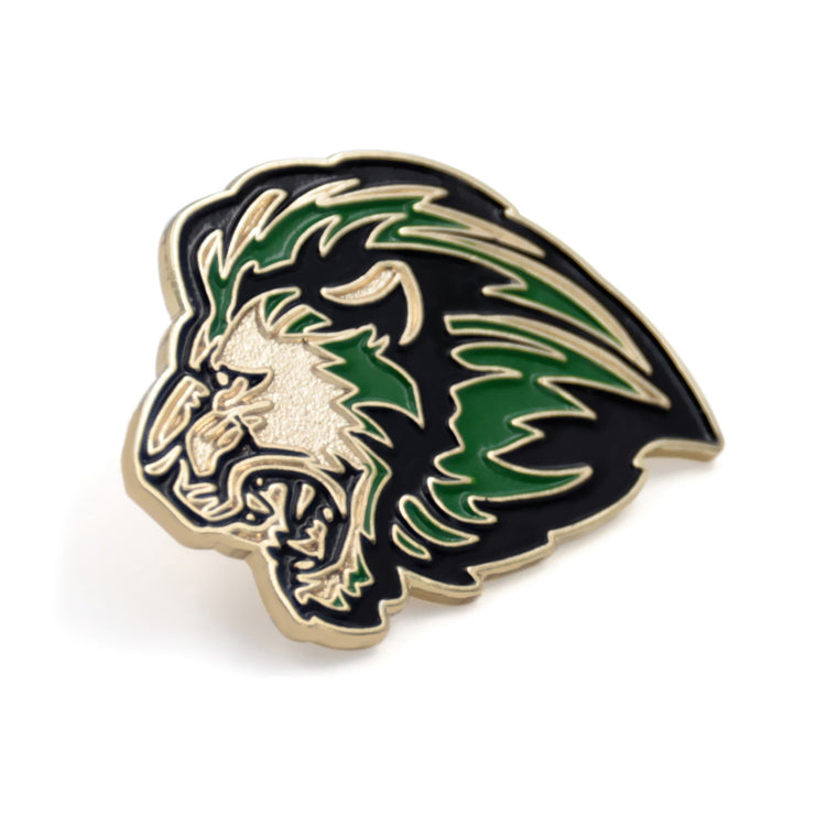 Manufacturer Custom Metal Lion Enamel Lapel Pin