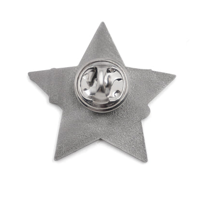 Wholesale custom five-pointed star soft enamel pins