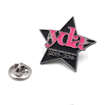 Wholesale custom five-pointed star soft enamel pins