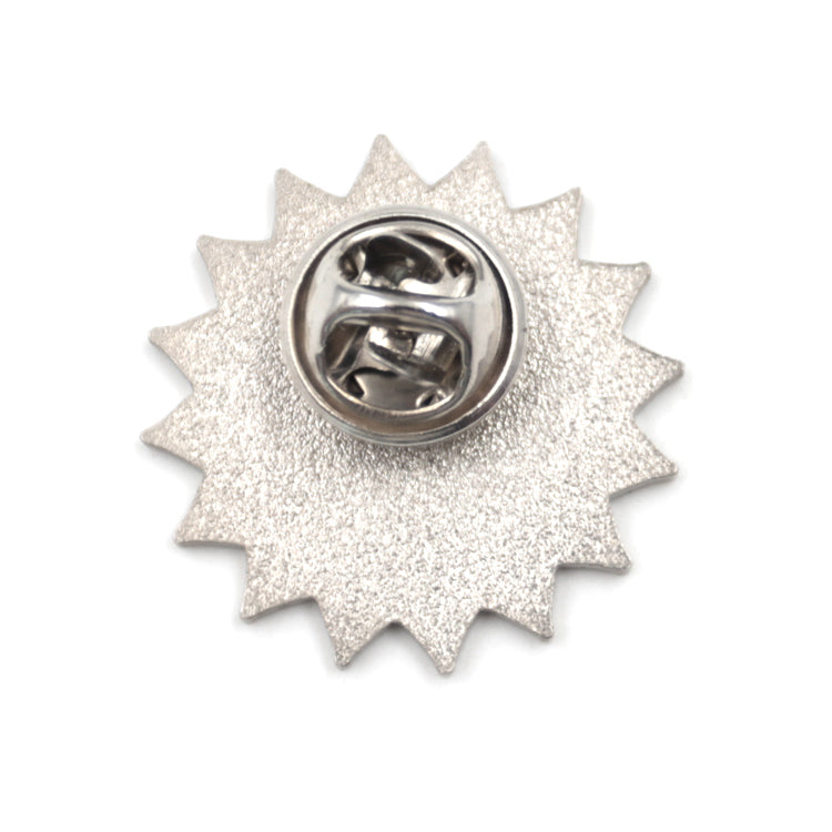 Cute Smiling Sun Metal Enamel Pin