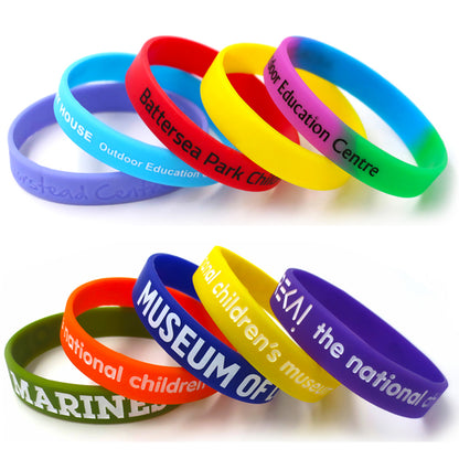 Manufacturer Custom silicone wristbands