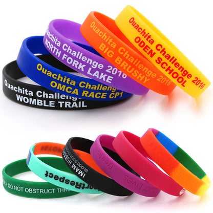 Manufacturer Custom silicone wristbands