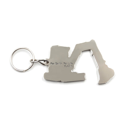 Metal soft enamel excavator keychain