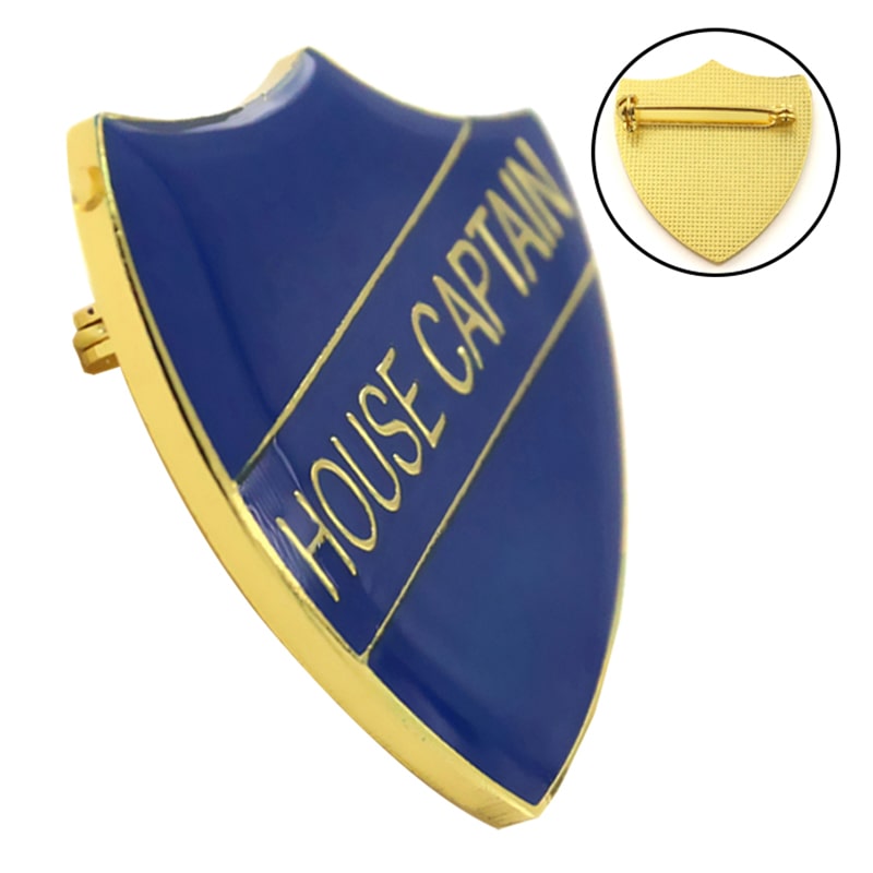 Factory Customized Shield Epoxy Lapel Pin